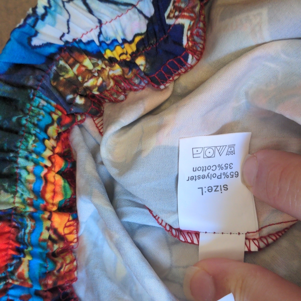 Stained Glass Patterned Joggers - Picture 13 of 14